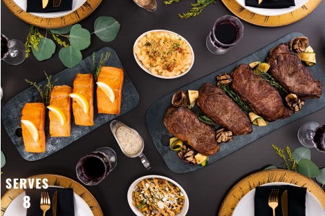 Morton's The Steakhouse at Home® Land & Sea